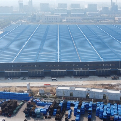 पूर्व निर्मित इस्पात संरचना गोदाम Q235B Q355B ASTM A36