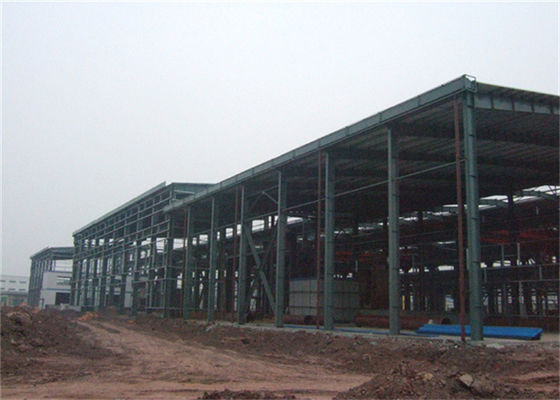 Q355B स्टील फ्रेम संरचना भवन निर्माण भारी औद्योगिक इस्पात भवन