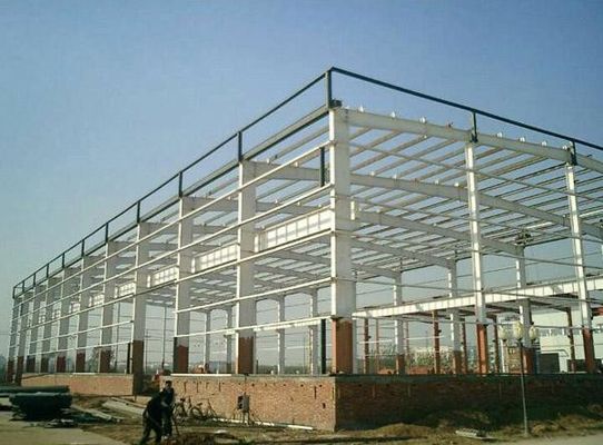 50 साल के जीवनकाल के साथ पूर्वनिर्मित स्टील वेयरहाउस वर्कशॉप