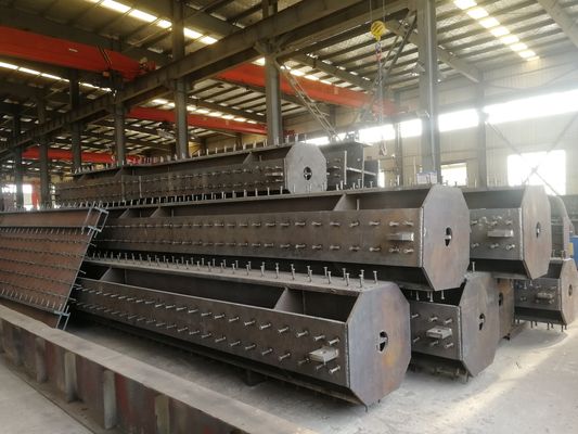अल्किड / इपॉक्सी पेंट / गैल्वेनाइज्ड स्टील संरचना सदस्य GB UB ASTM मानक