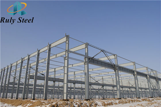 एयरक्राफ्ट स्टोरेज और रखरखाव के लिए उच्च स्पैन पूर्वनिर्मित स्टील संरचना हैंगर
