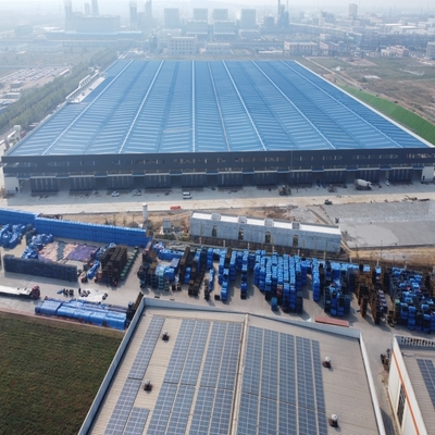 पूर्व निर्मित इस्पात संरचना गोदाम Q235B Q355B ASTM A36