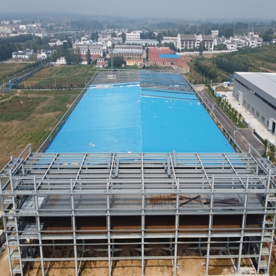 बहुमंजिला इस्पात फ्रेम कार्यालय भवन पूर्वनिर्मित संरचना Q235B Q355B