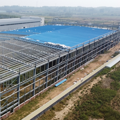 हेवी ड्यूटी स्टील स्ट्रक्चर प्लांट Q235B Q355B ASTM A36