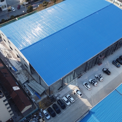 प्रीफैब स्टील वेयरहाउस स्ट्रक्चर Q235B Q355B ASTM A36
