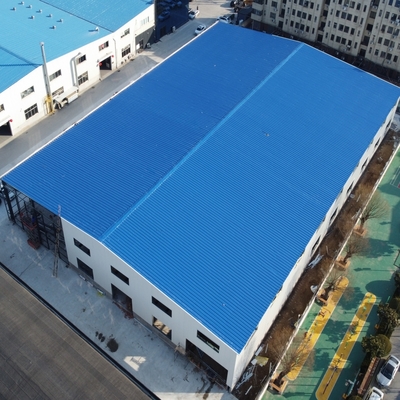 प्रीफैब स्टील वेयरहाउस स्ट्रक्चर Q235B Q355B ASTM A36