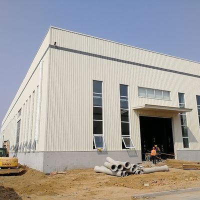 कस्टम प्रीफैब स्टील स्ट्रक्चर वर्कशॉप Q235B Q355B ASTM A36