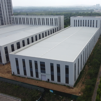 एच बीम स्टील स्ट्रक्चर वेयरहाउस Q235B Q355B ASTM A36