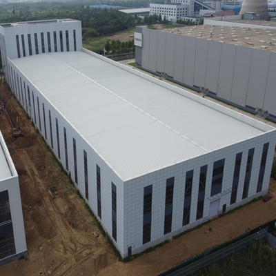 Structure Steel Office Workspace Portal Frame Solution For Corporate Commercial Use Building