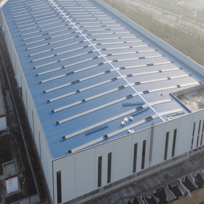 पूर्व निर्मित इस्पात संरचना गोदाम Q235B Q355B ASTM A36