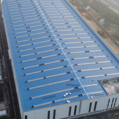 पूर्व निर्मित इस्पात संरचना गोदाम Q235B Q355B ASTM A36