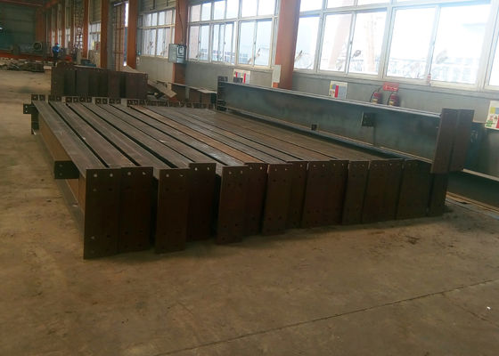प्रीफैब स्ट्रक्चरल स्टील बीम Q235B Q355B ASTM A36 H बीम