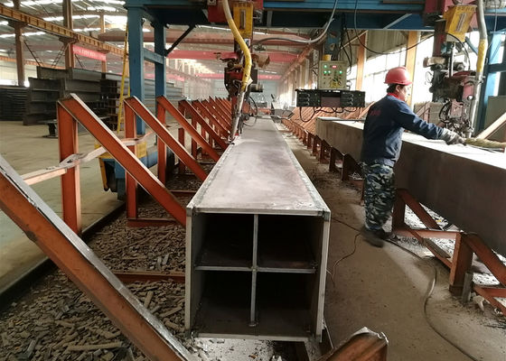 बॉक्स स्टील कॉलम निर्माता Q235B Q355B एएसटीएम ए36 संरचनात्मक बीम