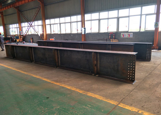 वेल्डेड स्ट्रक्चरल स्टील एच बीम Q235B Q355B ASTM A36