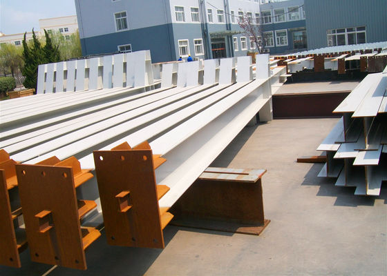 एच आकार स्टील बीम Q235B Q355B ASTM A36 संरचनात्मक स्टील निर्माण