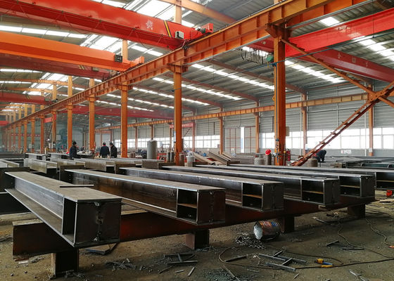 एच आकार स्टील बीम Q235B Q355B ASTM A36 संरचनात्मक स्टील निर्माण