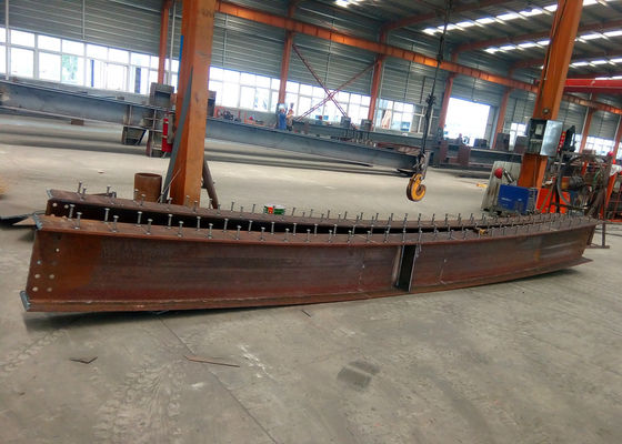 एच आकार स्टील बीम Q235B Q355B ASTM A36 संरचनात्मक स्टील निर्माण