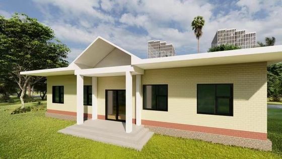 ग्लास ऊन इन्सुलेशन के साथ पूर्वनिर्मित इस्पात संरचना घर
