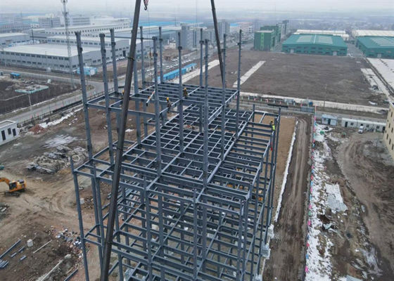 बहुमंजिला इस्पात भवन पूर्व इंजीनियर इस्पात संरचना निर्माण